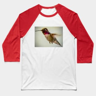 Hummingbird in flight Baseball T-Shirt